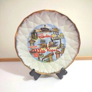 Vintage Las Vegas Plate